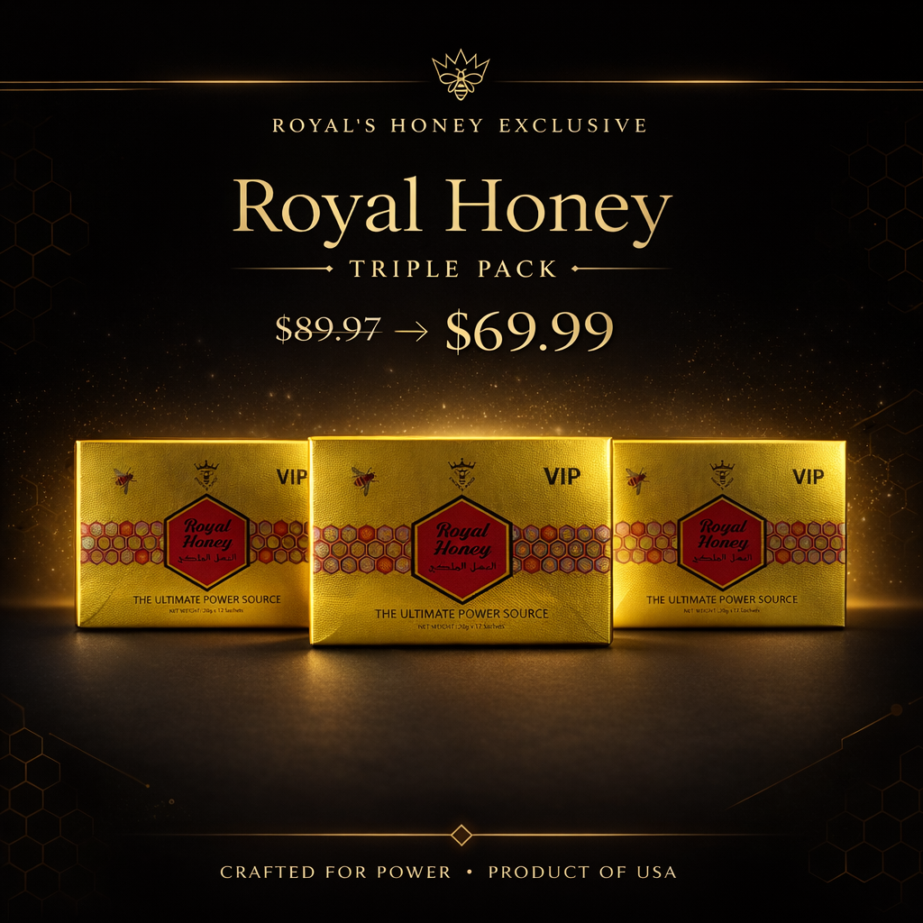 3-Packs of Royal Honey Package - Image 2