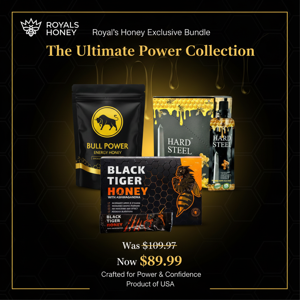 Black Tiger Honey & Black Bull Honey & Hard Steel Honey