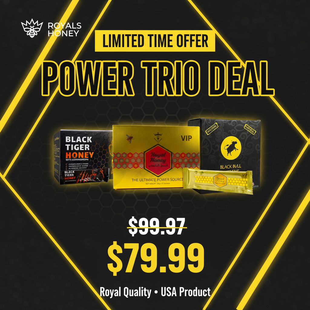 Royal Honey & Black Tiger Honey & Black Bull Honey - Image 2